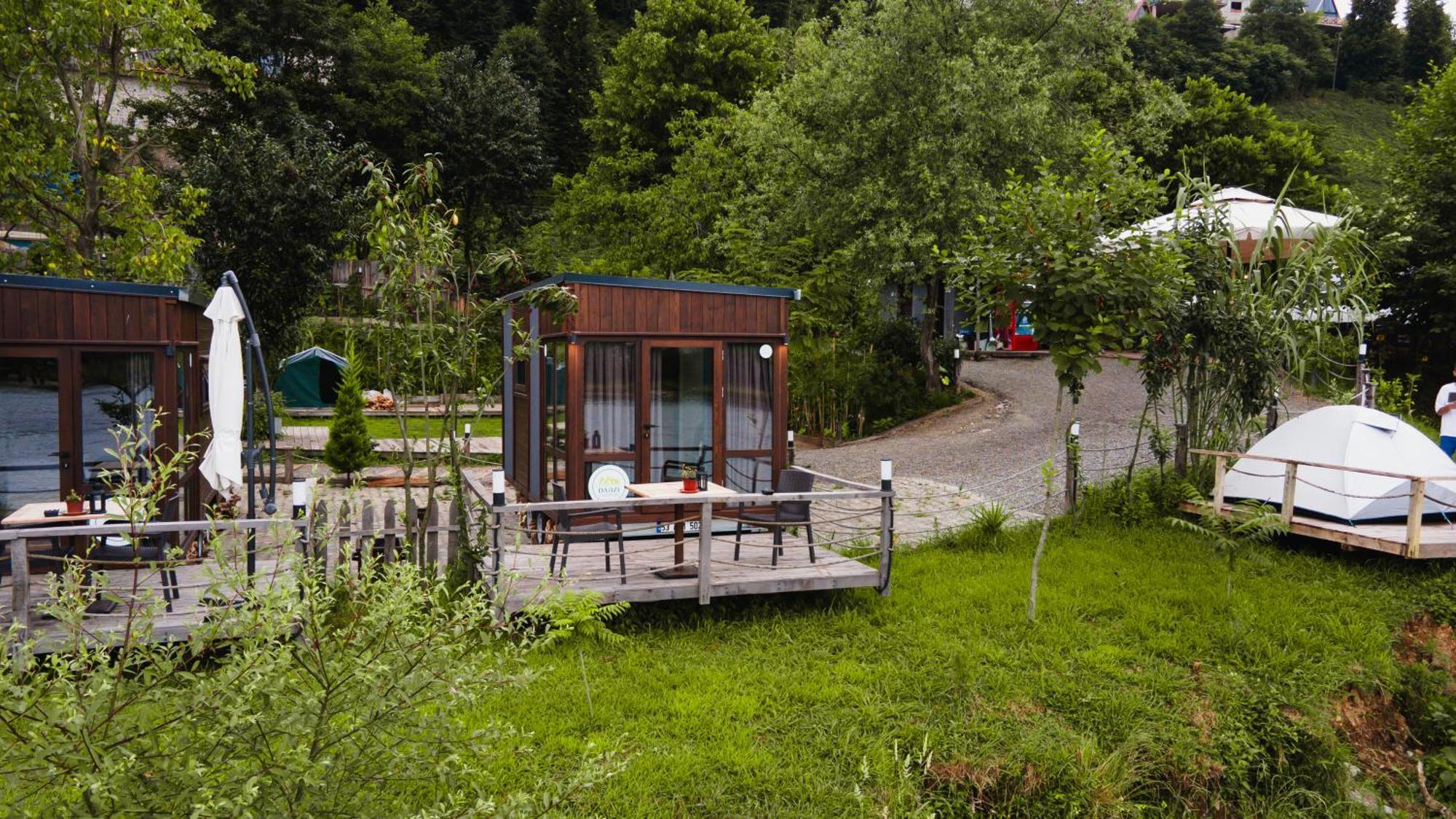 Danzi Camping Tiny House Hotel Rize Exterior photo